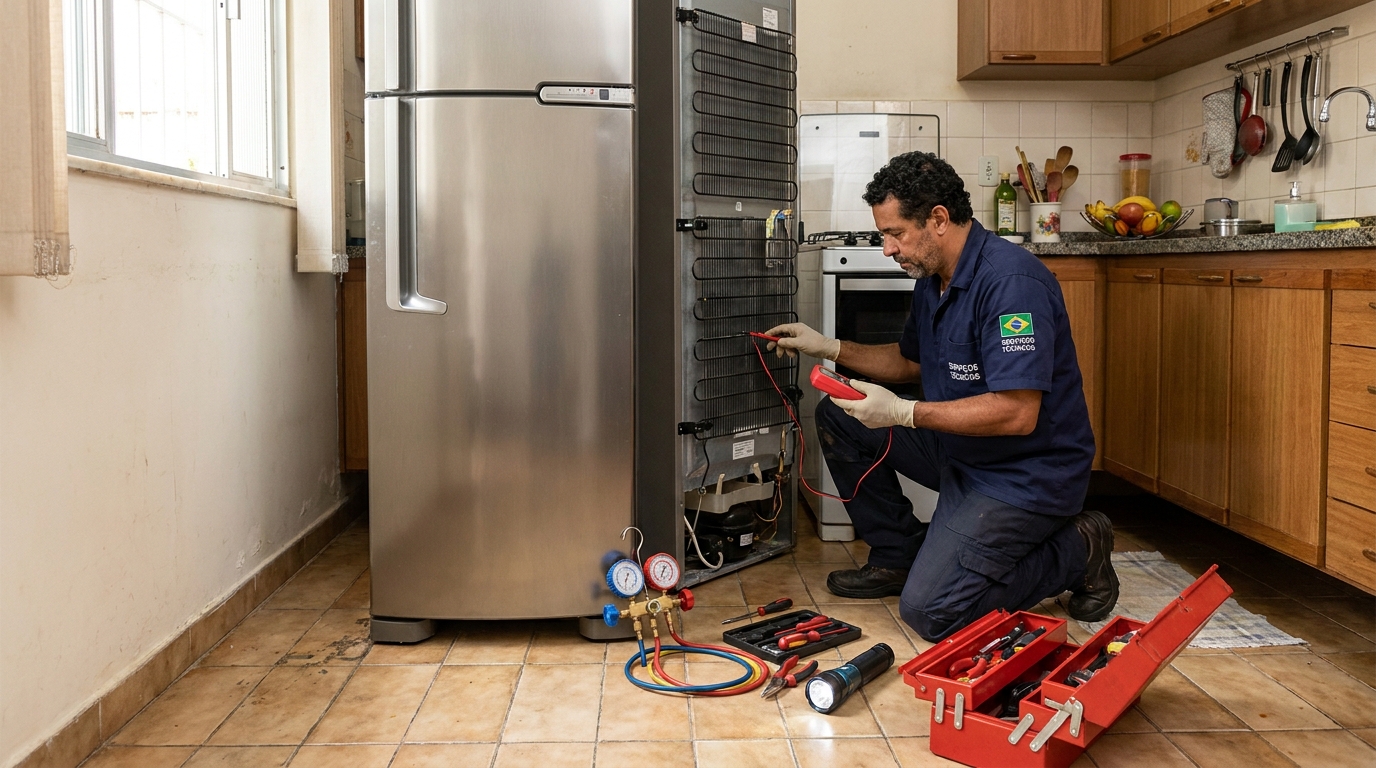 Manutenção na refrigeração em Guarapari-ES